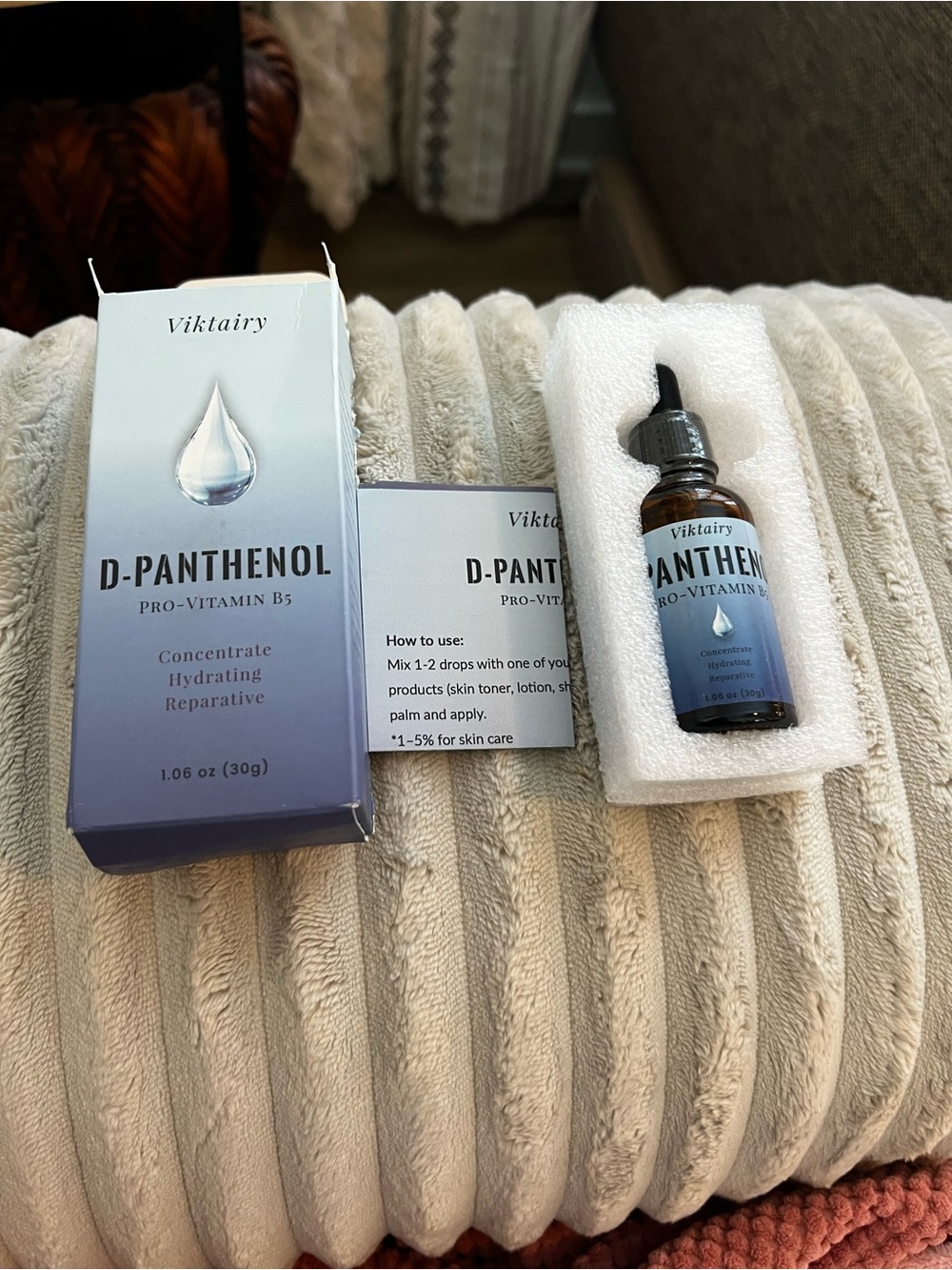 D-Panthenol Pro-Vitamin B5 Hydrating Concentrate - White